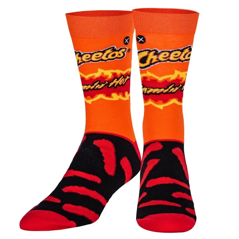 Flaming Hot 🥵 Cheetos socks